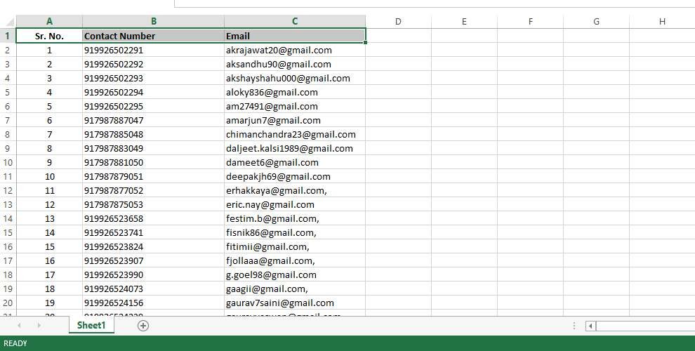 Document Data Scraper Result
